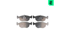 Sada brzdových destiček, kotoučová brzda OPTIMAL BP-10046