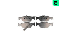 Sada brzdových destiček, kotoučová brzda OPTIMAL BP-10072