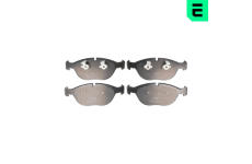 Sada brzdových destiček, kotoučová brzda OPTIMAL BP-10082