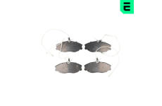 Sada brzdových destiček, kotoučová brzda OPTIMAL BP-10091