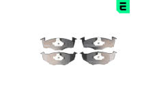 Sada brzdových destiček, kotoučová brzda OPTIMAL BP-10106