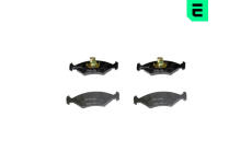 Sada brzdových destiček, kotoučová brzda OPTIMAL BP-10107