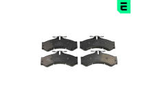 Sada brzdových destiček, kotoučová brzda OPTIMAL BP-10119