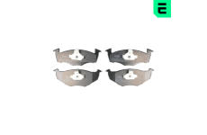 Sada brzdových destiček, kotoučová brzda OPTIMAL BP-10128