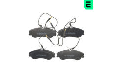 Sada brzdových destiček, kotoučová brzda OPTIMAL BP-10173