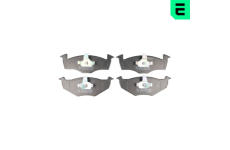 Sada brzdových destiček, kotoučová brzda OPTIMAL BP-10188