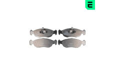 Sada brzdových destiček, kotoučová brzda OPTIMAL BP-10198