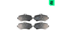 Sada brzdových destiček, kotoučová brzda OPTIMAL BP-10205