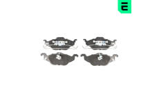 Sada brzdových destiček, kotoučová brzda OPTIMAL BP-10289