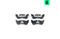 Sada brzdových destiček, kotoučová brzda OPTIMAL BP-10315