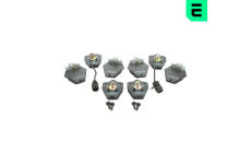 Sada brzdových destiček, kotoučová brzda OPTIMAL BP-10339