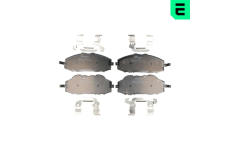 Sada brzdových destiček, kotoučová brzda OPTIMAL BP-10346