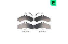 Sada brzdových destiček, kotoučová brzda OPTIMAL BP-10404