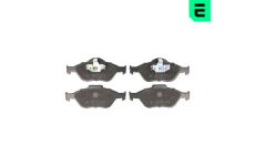 Sada brzdových destiček, kotoučová brzda OPTIMAL BP-10462