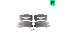 Sada brzdových destiček, kotoučová brzda OPTIMAL BP-10537