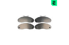 Sada brzdových destiček, kotoučová brzda OPTIMAL BP-12005