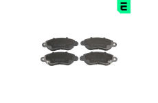 Sada brzdových destiček, kotoučová brzda OPTIMAL BP-12019