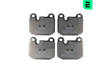 Sada brzdových destiček, kotoučová brzda OPTIMAL BP-12039