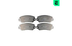 Sada brzdových destiček, kotoučová brzda OPTIMAL BP-12043