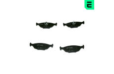 Sada brzdových destiček, kotoučová brzda OPTIMAL BP-12051