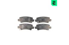 Sada brzdových destiček, kotoučová brzda OPTIMAL BP-12121