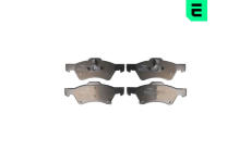 Sada brzdových destiček, kotoučová brzda OPTIMAL BP-12137