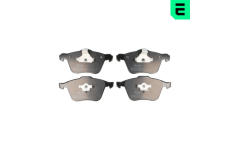 Sada brzdových destiček, kotoučová brzda OPTIMAL BP-12142