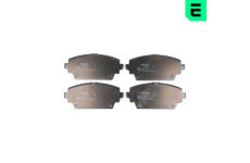 Sada brzdových destiček, kotoučová brzda OPTIMAL BP-12165