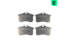 Sada brzdových destiček, kotoučová brzda OPTIMAL BP-12208