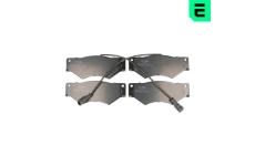 Sada brzdových destiček, kotoučová brzda OPTIMAL BP-12221