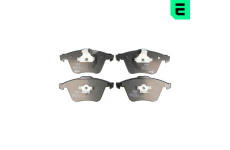 Sada brzdových destiček, kotoučová brzda OPTIMAL BP-12222
