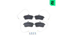 Sada brzdových destiček, kotoučová brzda OPTIMAL BP-12223