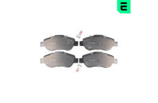 Sada brzdových destiček, kotoučová brzda OPTIMAL BP-12227