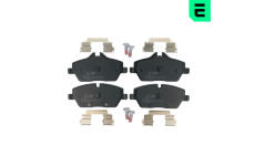 Sada brzdových destiček, kotoučová brzda OPTIMAL BP-12232