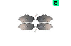 Sada brzdových destiček, kotoučová brzda OPTIMAL BP-12233