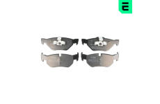 Sada brzdových destiček, kotoučová brzda OPTIMAL BP-12234