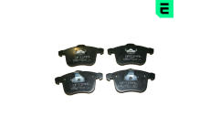 Sada brzdových destiček, kotoučová brzda OPTIMAL BP-12248