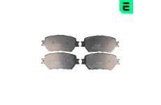 Sada brzdových destiček, kotoučová brzda OPTIMAL BP-12253