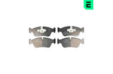 Sada brzdových destiček, kotoučová brzda OPTIMAL BP-12257