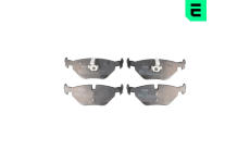 Sada brzdových destiček, kotoučová brzda OPTIMAL BP-12259