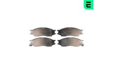 Sada brzdových destiček, kotoučová brzda OPTIMAL BP-12266