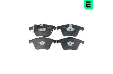 Sada brzdových destiček, kotoučová brzda OPTIMAL BP-12271