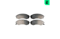 Sada brzdových destiček, kotoučová brzda OPTIMAL BP-12281