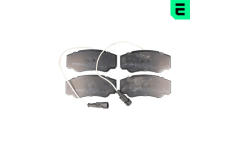 Sada brzdových destiček, kotoučová brzda OPTIMAL BP-12303