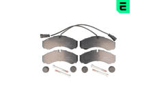 Sada brzdových destiček, kotoučová brzda OPTIMAL BP-12304