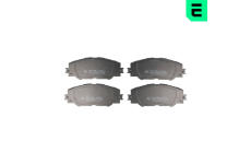 Sada brzdových destiček, kotoučová brzda OPTIMAL BP-12312
