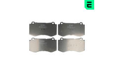 Sada brzdových destiček, kotoučová brzda OPTIMAL BP-12321