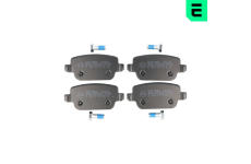 Sada brzdových destiček, kotoučová brzda OPTIMAL BP-12322