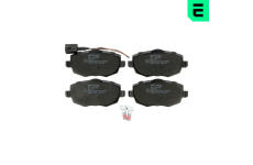 Sada brzdových destiček, kotoučová brzda OPTIMAL BP-12333S