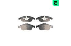 Sada brzdových destiček, kotoučová brzda OPTIMAL BP-12342